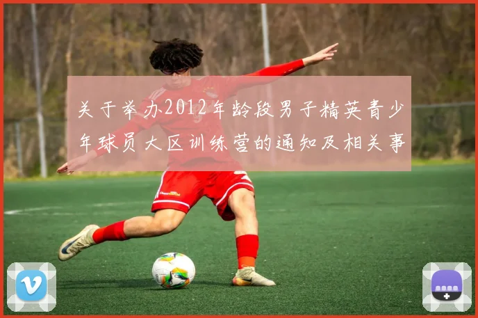 关于举办2012年龄段男子精英青少年球员大区训练营的通知及相关事项说明
